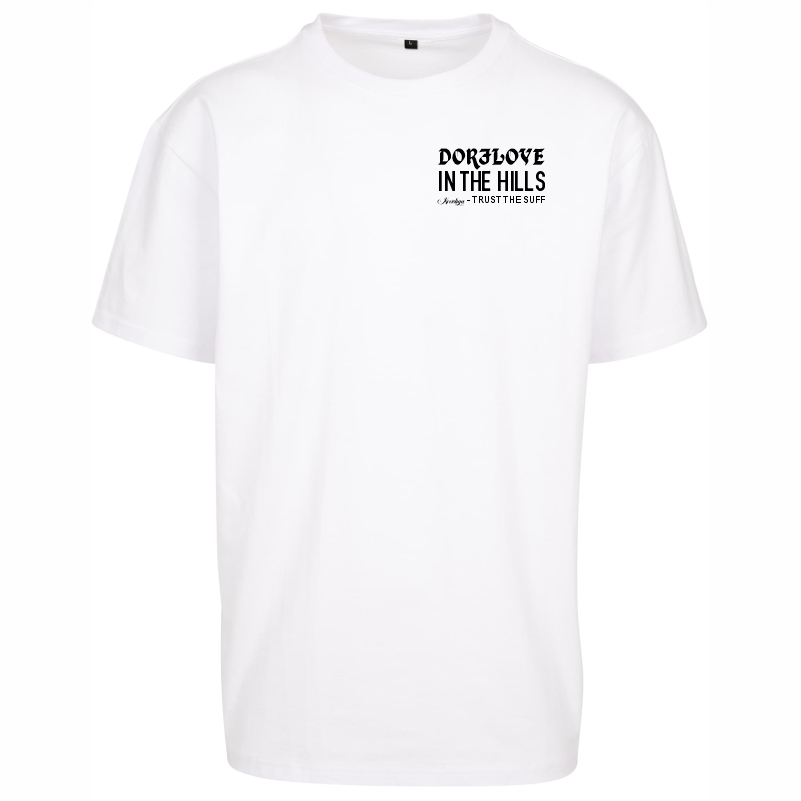 Dorflove in the hills trust the suff oversized shirt weiß vorne b