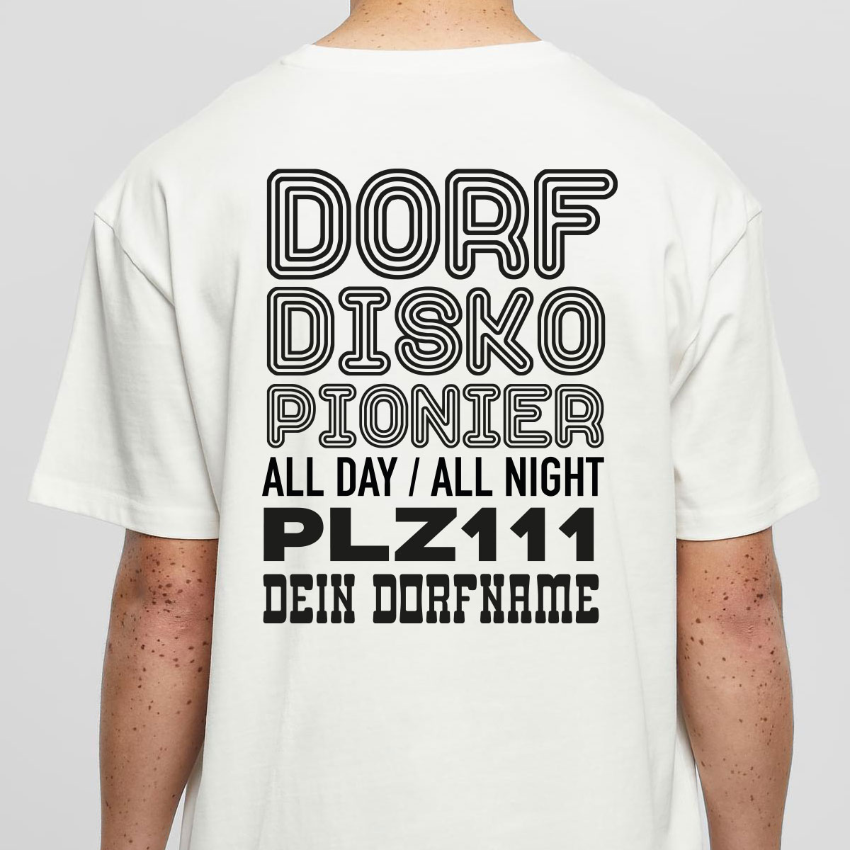 Dorflove_disko_oversized-shirt-weiss-rueck-b